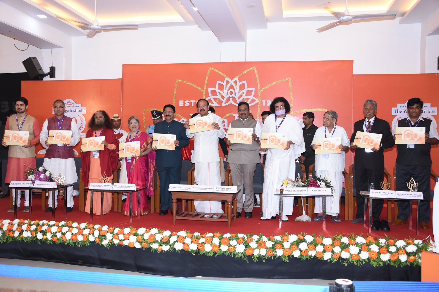 Foundation Day celebration at The Yoga Institute